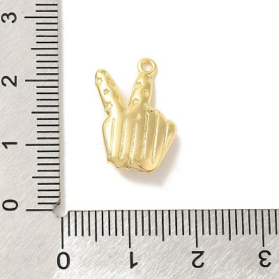 Brass Pendants KK-Z073-11G-1