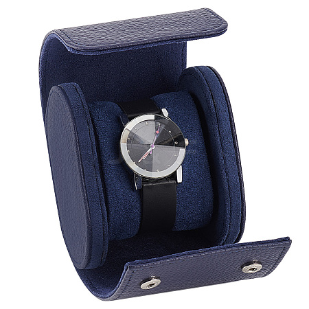 Imitation Leather Watch Package Boxes CON-WH0086-111B-1