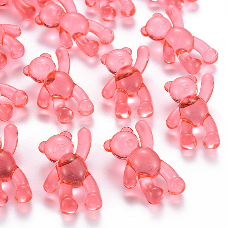 Transparent Acrylic Beads MACR-S373-01B-910-1