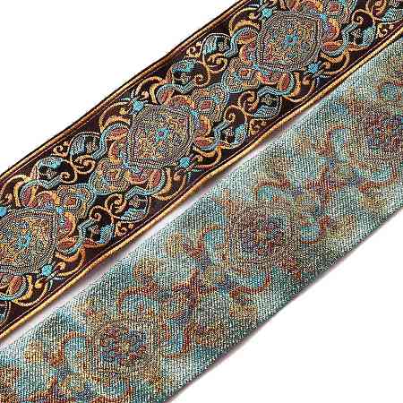 Ethnic Style Polyester Ribbon OCOR-WH0060-78A-1
