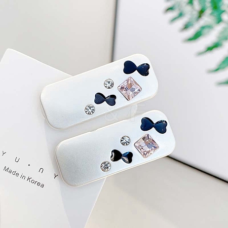 Spray Painted Alloy Alligator Hair Clips for Women Girls PW-WGDD7AD-04-1