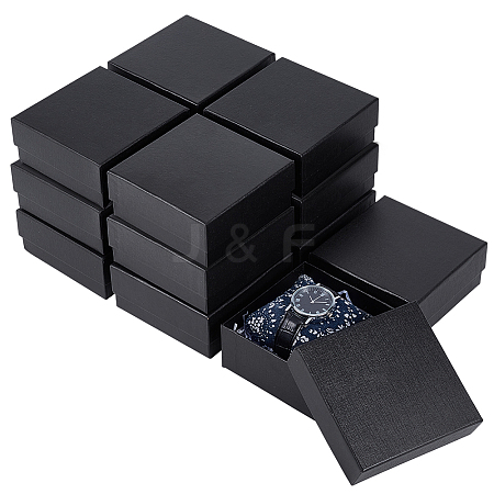 Paper Cardboard Wallet Storage Boxes CON-WH0107-66B-1