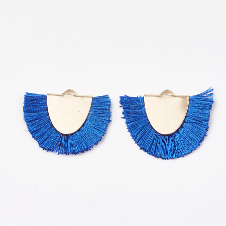 Polyester Tassel Pendant Decorations X-FIND-S272-03-1