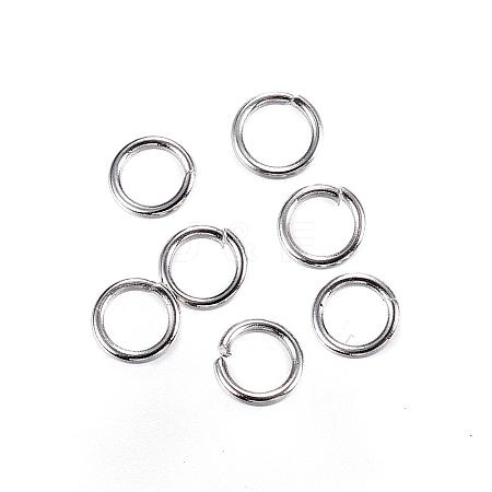 Tarnish Resistant 304 Stainless Steel Open Jump Rings STAS-D448-095P-3.5mm-1