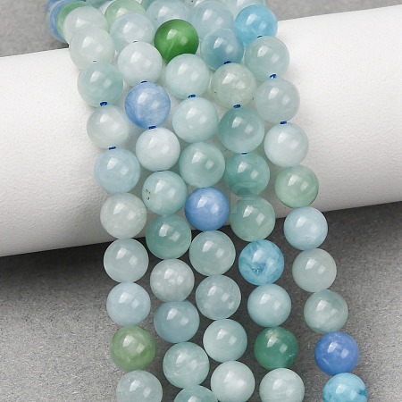 Natural Quartz Beads Strands GG-CBAA8F4-A01-6mm-1