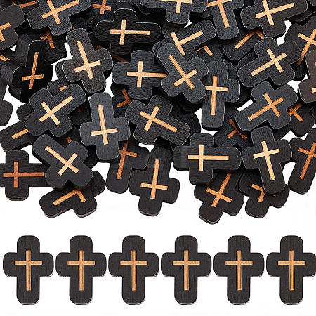 80Pcs Natural Wood Beads WOOD-SC0002-16B-1