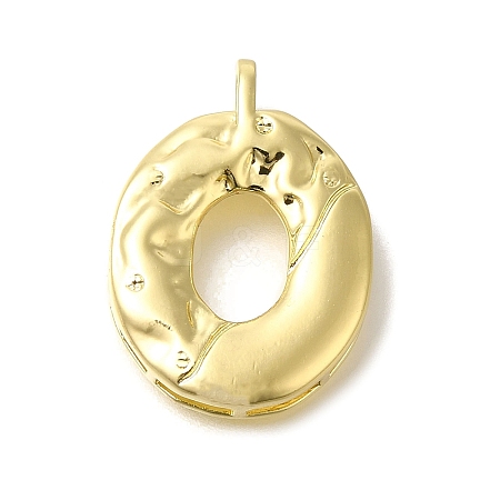 Rack Plating Brass Pendants KK-I721-02G-O-1
