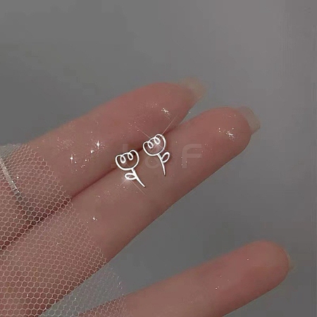 Alloy Earrings for Women FS-WG98937-23-1