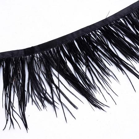 Fashion Ostrich Feather Cloth Strand Costume Accessories FIND-R030-8-10cm-14-1