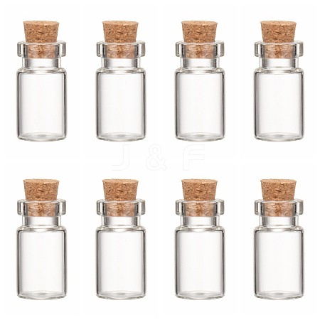 Glass Jar Bead Containers CON-BC0004-02-1