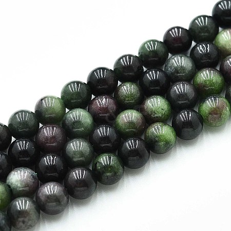 Natural Quartz Beads Strands G-N355-6mm-58-1
