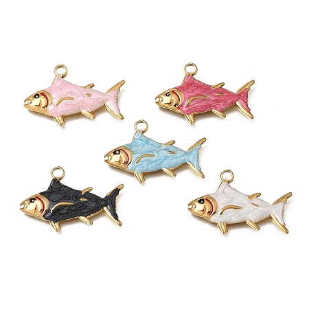 304 Stainless Steel Pendants STAS-N108-105G-1