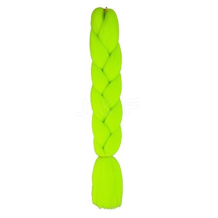 Long Single Color Jumbo Braid Hair Extensions for African Style - High Temperature Synthetic Fiber ST0063383-1
