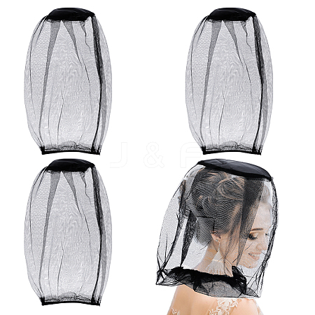 Polyester Mosquito Head Net Mesh AJEW-WH0348-95-1