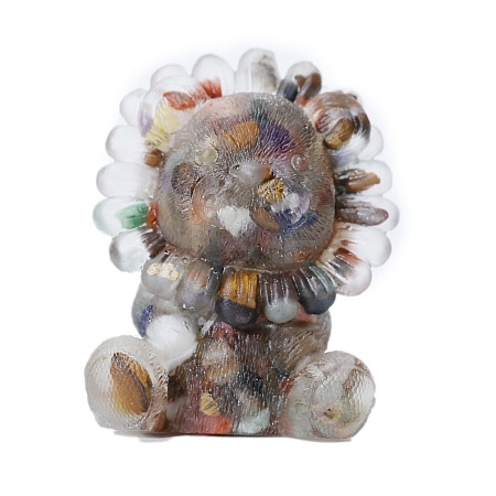 Resin Lion Display Decoration PW-WG73006-07-1
