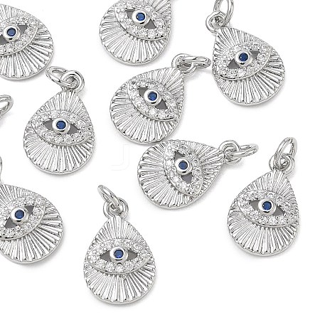SHEGRACE Brass Cubic Zirconia Pendants XGRQ3K757-533P-1