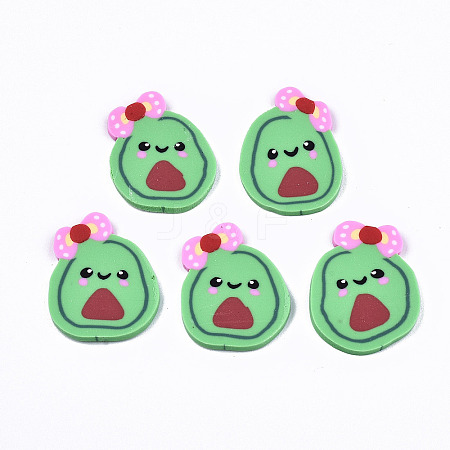 Handmade Polymer Clay Cabochons LS-X-CLAY-T016-17-1