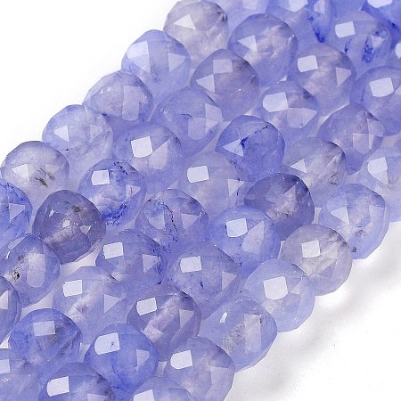 Natural White Jade Beads Strands G-H028-A09-15-1