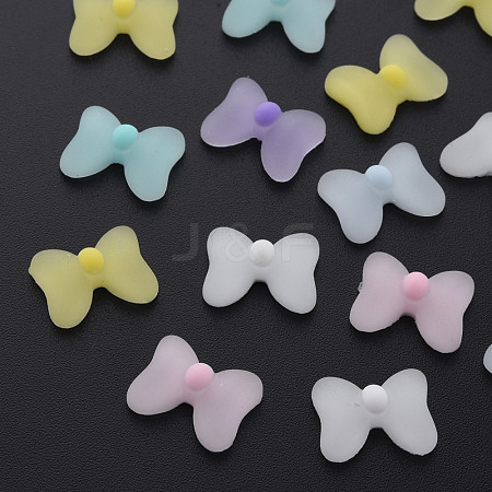 Translucent Frosted Resin Cabochons CRES-Q216-019-1