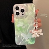 Summer Green Butterfly TPU Plastic Mobile Phone Cover PW-WG901B1-01-1