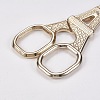 Stainless Steel Scissors TOOL-WH0037-01LG-5
