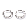 Non-Tarnish 201 Stainless Steel Clip-on Earrings EJEW-L256-04C-P-1
