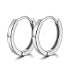 Anti-Tarnish Vintage Style Sterling Silver Hoop Earrings WY0636-2-1