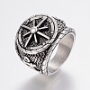 304 Stainless Steel Finger Rings RJEW-G091-04-1