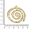304 Stainless Steel Pendants X-STAS-P395-05G-3
