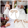Cloth Cord for Women's Wedding Dress Zipper Replacement OCOR-WH0046-33-5
