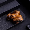 Natural Tiger Eye Frog Display Decorations PW-WG5DF32-01-1