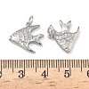 Ocean Style Brass Micro Pave Cubic Zirconia Pendants KK-A280-01C-P-3