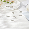 8Pcs 2 Style 304 Stainless Steel Kitten Pendants STAS-LP0003-60-1