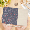 Flower Printed Polyester Cloth Knitting Tools Storage Roll Bags AJEW-WH20054-349B-3