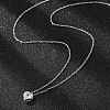 304 Stainless Steel Pendant Necklaces NJEW-O108-14P-2
