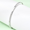 304 Stainless Steel Cuff Bangles LS-BJEW-D388-01B-P-1