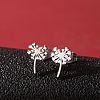 201 Stainless Steel Stud Earrings FS-WG9DC15-02-1