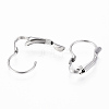 Tarnish Resistant 304 Stainless Steel Leverback Earring Findings X-STAS-G161-20B-2