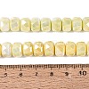 Anti-Tarnish Electroplate Glass Beads Strands GLAA-T025-10mm-11B-2