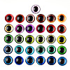 Glass Cabochons GGLA-T004-04-1