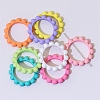 24Pcs 12 Colors Opaque Acrylic Bead Frames SACR-AR0001-22-4