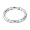 Plain 304 Stainless Steel Bangles for Women BJEW-B104-33C-P-2