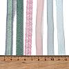 18 Yards 6 Colors Polyester Ribbon SRIB-C001-B02-4