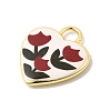 Printed Brass Pendants KK-K274-08G-12-2