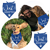 Cotton Dog's Kerchief AJEW-WH0503-021-5