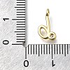 Brass Micro Pave Cubic Zirconia Pendants KK-B132-12G-B-3