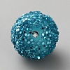 Opaque Acrylic Glitter Beads FIND-CJC0010-111A-09-2