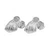 Non-Tarnish 304 Stainless Steel Stud Earring Findings LS-STAS-F286-06A-P-2