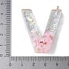 Resin Pendants RESI-B029-01P-V-3