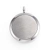 316 Surgical Stainless Steel Diffuser Locket Pendants STAS-H342-44P-3